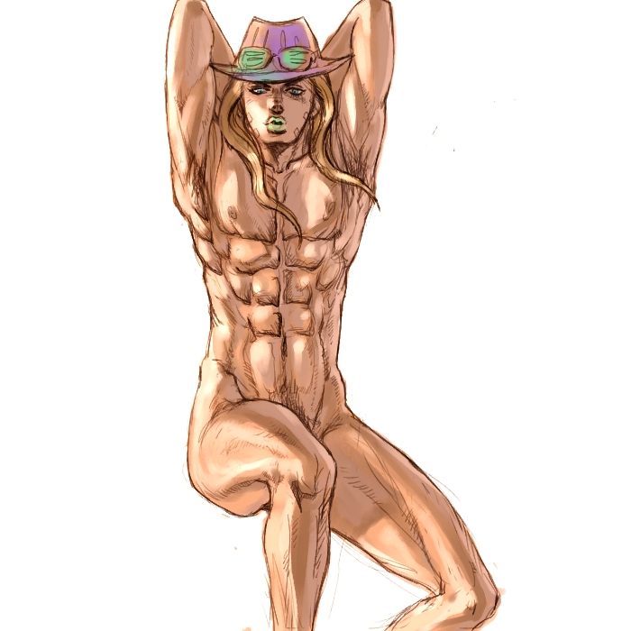 gyro joestar zeppeli and johnny ****s what's-her-name