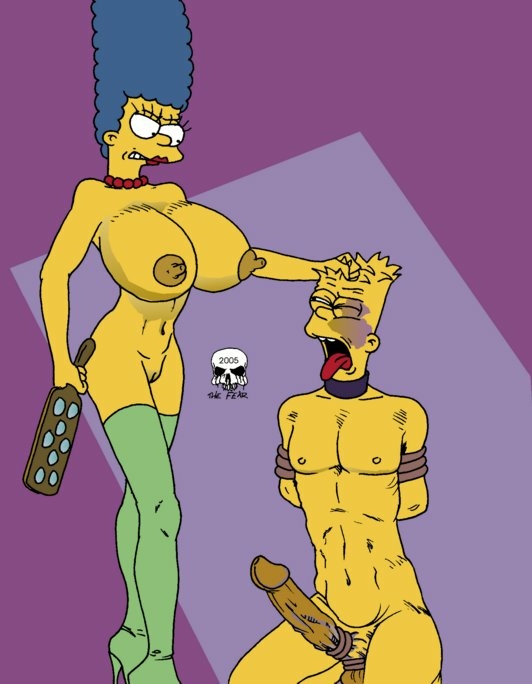 marge the imagefap fear and bart Justice league vs teen titans hentai