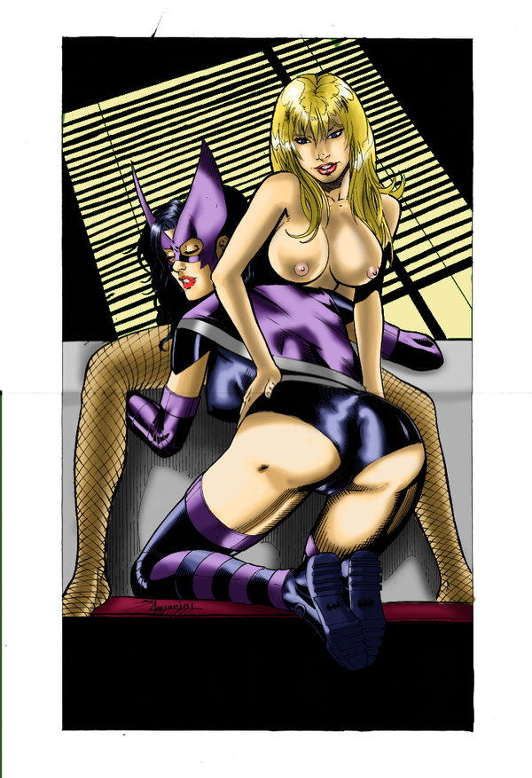 black canary zatanna kiss and King of the hill lou anne